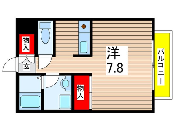 ラ・フォ－レ萩原の物件間取画像